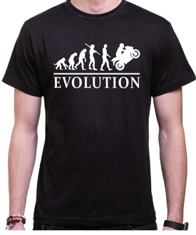 Tričko - Evoluce moto