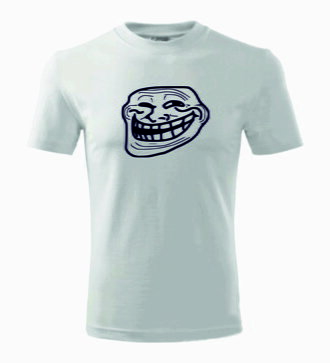 Tričko MEME - Trollface