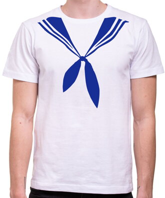 Námořnické tričko - Modrá šatka