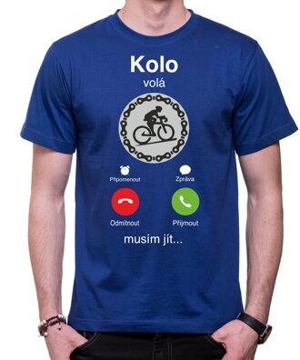 Cyklo tričko - Kolo volá, musím jít... Phone
