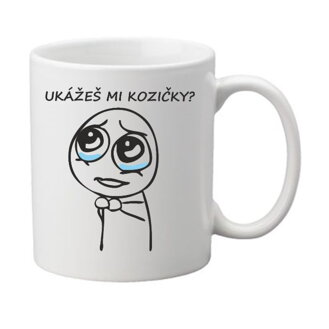 Hrnek - Ukážeš mi kozičky?