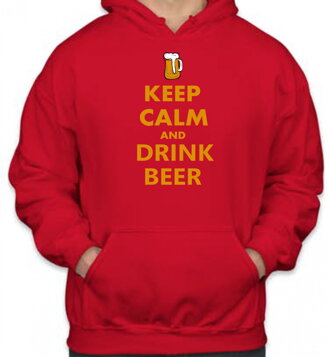 Mikina - KEEP CALM AND DRINK BEER