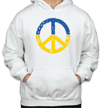 Mikina - PEACE Ukrajina (Podpora Ukrajině)