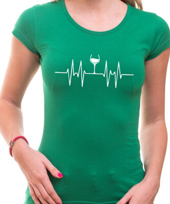 Vinařské tričko - EKG víno