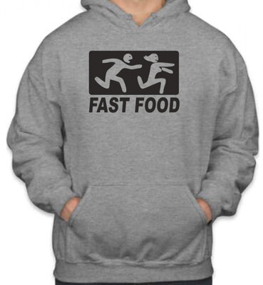 Mikina-Fast food