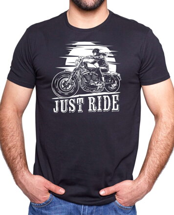 Motorkářské tričko - Just ride