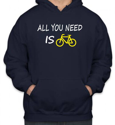 Mikina - All you need is bike