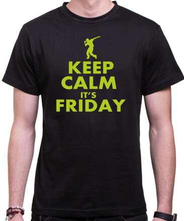 Tričko - KEEP CALM IT'S FRIDAY