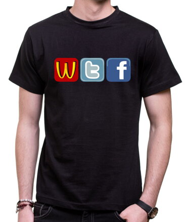Tričko - WTF Social sites