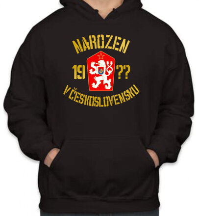 Mikina- narozen/narozena v Československu (vlastní rok)