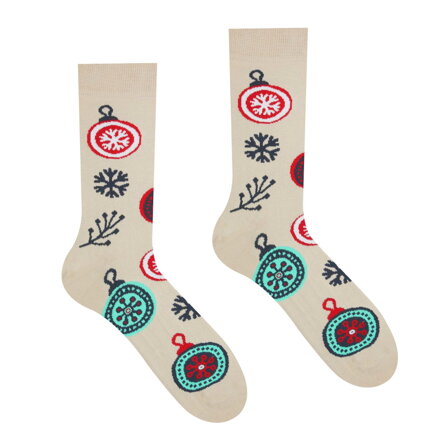 Ponožky - Vánoční ornamenty