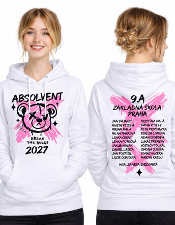 Absolventská mikina - Break the rules