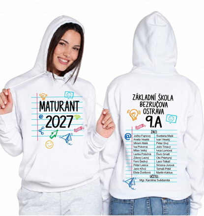 Maturitní mikina - Sešit