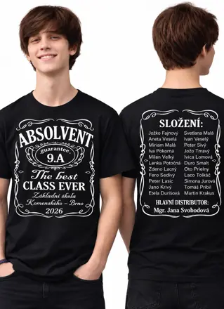 Absolventské triko - ABSOLVENT - Jack style