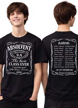Absolventské triko - ABSOLVENT - Jack style