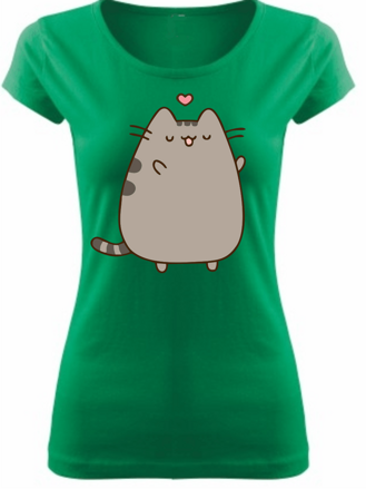 Dámske tričko - Pusheen rozkošná mačička