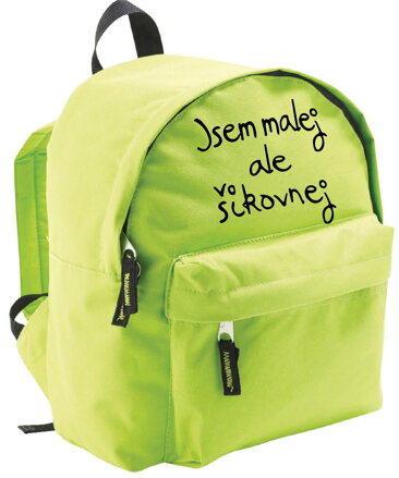 Dětský batoh - Jsem malej, ale šikovnej