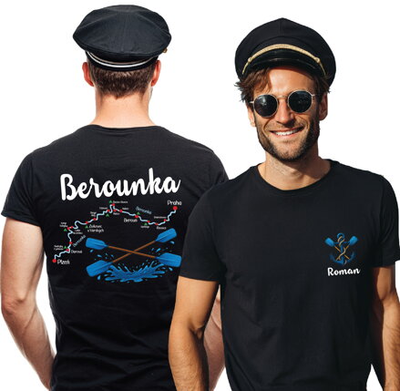 Vodácke tričko - Splavy řek - Berounka