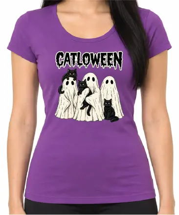 Tričko - CATLOWEEN (Halloween)