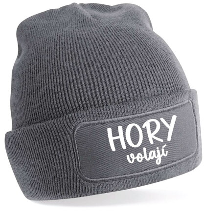 Čepice s potiskem - HORY volají