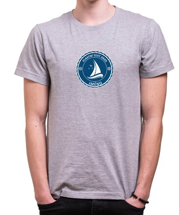 Námořnické tričko - Plachetnice (tvůj text)