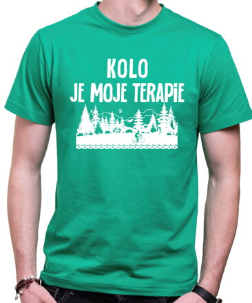 Cyklo tričko - Kolo je moje terapie