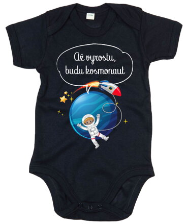 Dětské body - Až vyrostu, budu kosmonaut