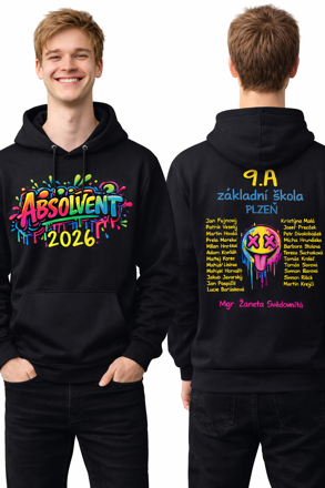 Absolventská mikina -  Graffiti