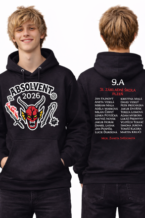 Absolventská mikina - Hellfire Club Stranger Things