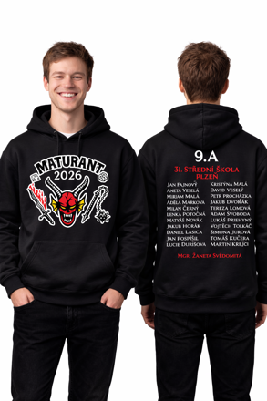 Maturitní mikina - Hellfire Club Stranger Things