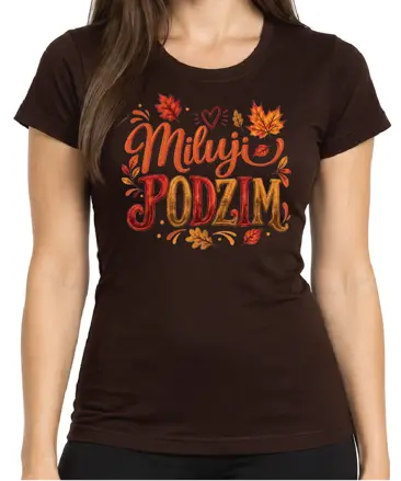 Tričko - Miluji podzim