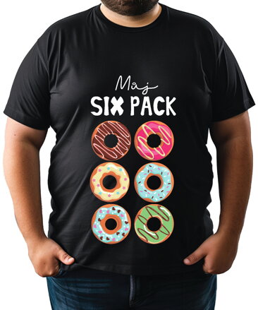 Vtipné tričko - Můj sixpack DONUTS