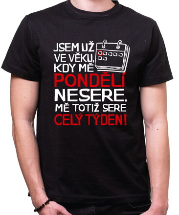 Vtipné tričko - PONDĚLÍ