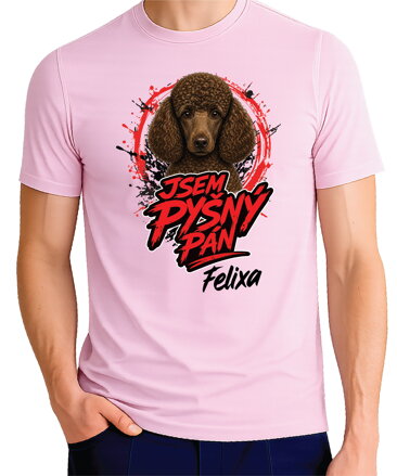 Tričko pro pejskaře - Jsem pyšný pán- pudl