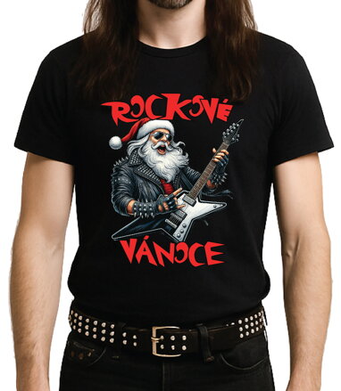 Vánoční tričko - Rockové Vánoce
