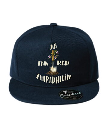 Kšiltovka s potiskem - Já tak rád zahradničím