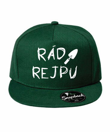 Kšiltovka s potiskem - Rád rejpu