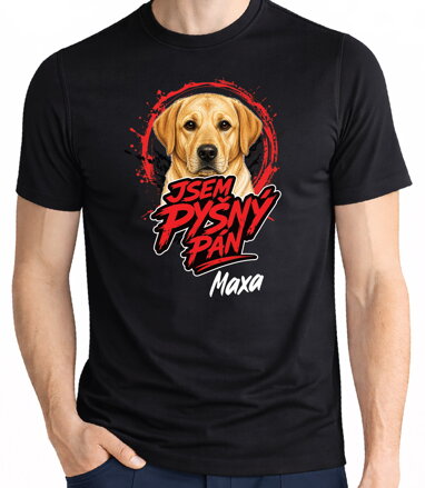 Tričko pro pejskaře - Jsem pyšný pán - labrador
