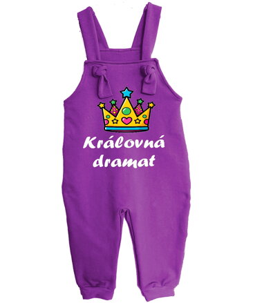 Dětské rostoucí lacláče - Královná dramat