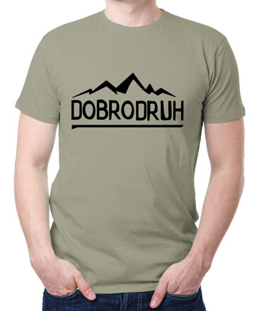 Turistické tričko - DOBRODRUH