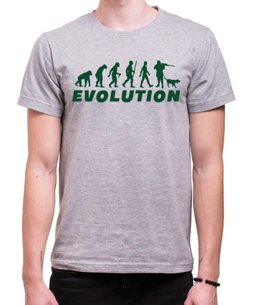 Tričko - Evoluce Myslivec
