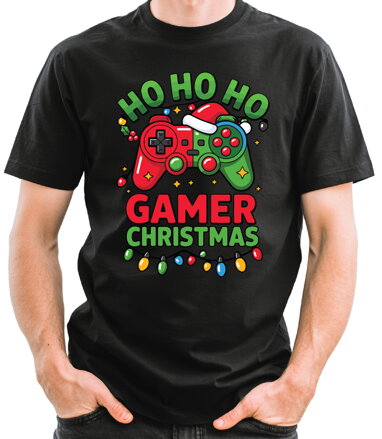 Vánoční tričko - GAMER CHRISTMAS