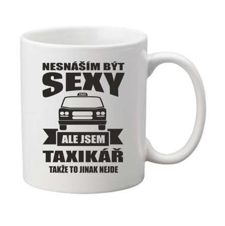 Hrnek pro taxikáře-sexy