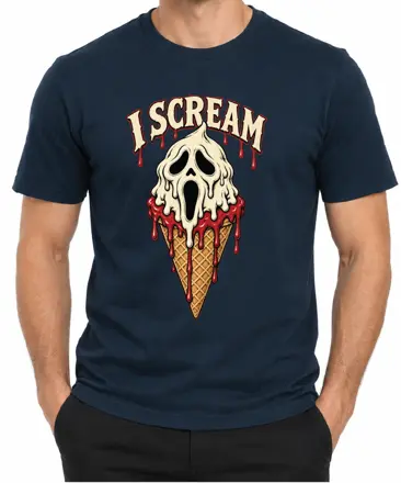Tričko - I SCREAM (Halloween)