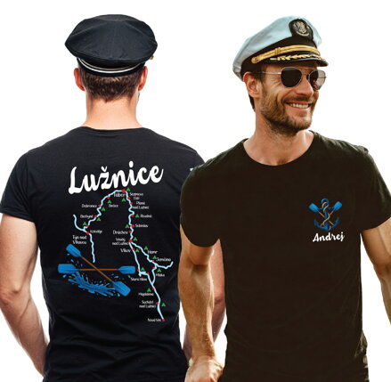 Vodácke tričko - Splavy řek - Lužnice