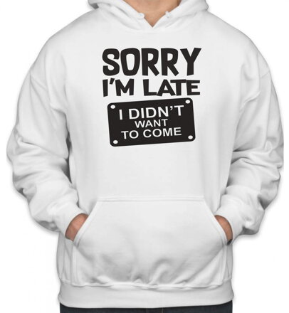 Mikina - Sorry I'm late, I didn't want to come