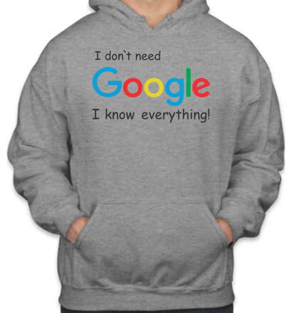 Mikina - I know everything