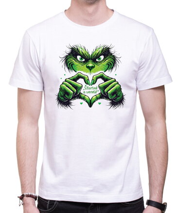 Vánoční tričko - Šťastné a veselé