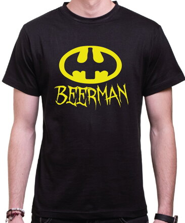 Pivní tričko - BEERMAN