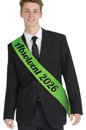 Šerpa/stuha - ABSOLVENT psané (vlastní rok)